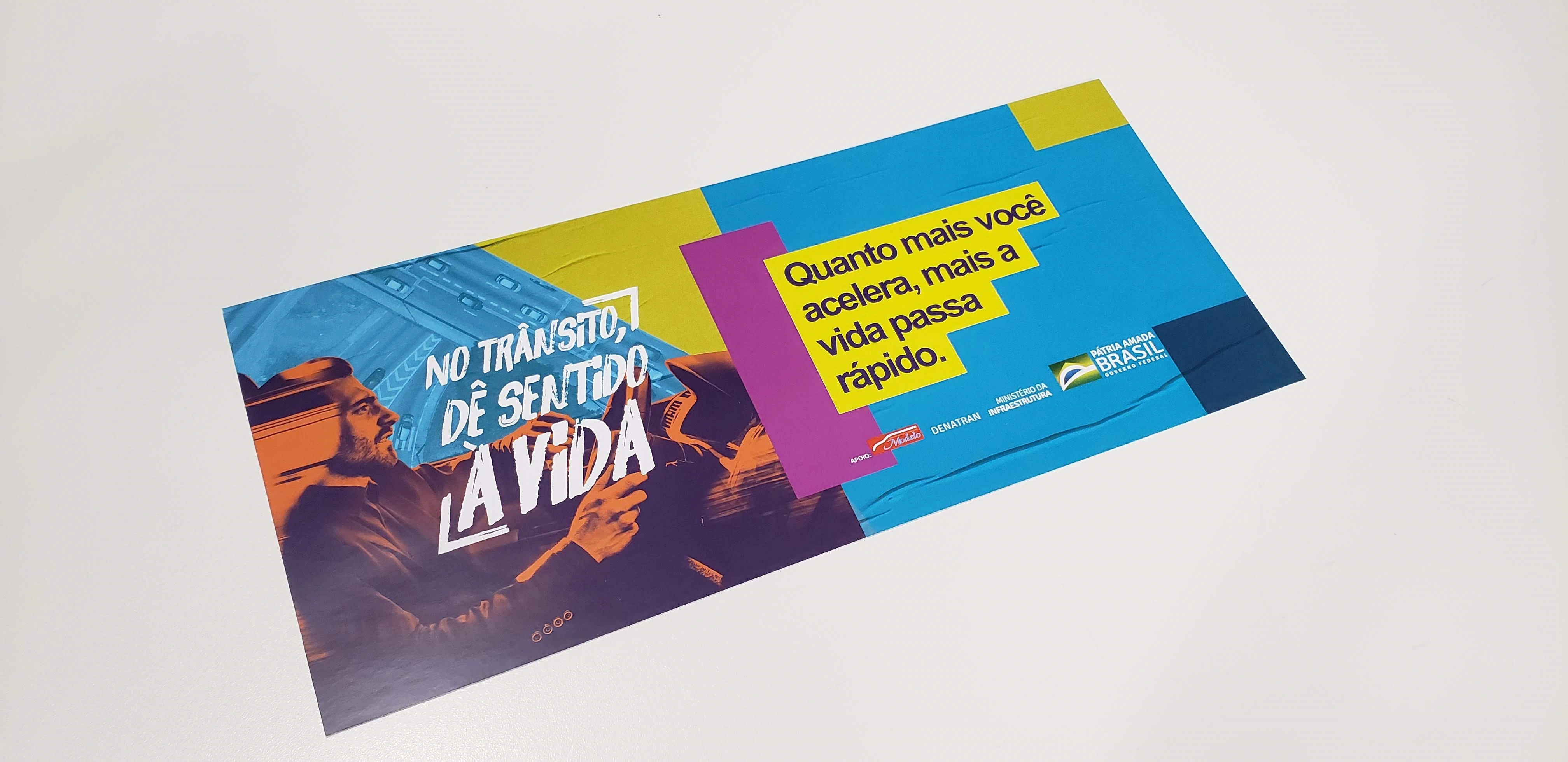 Impressão de panfletos